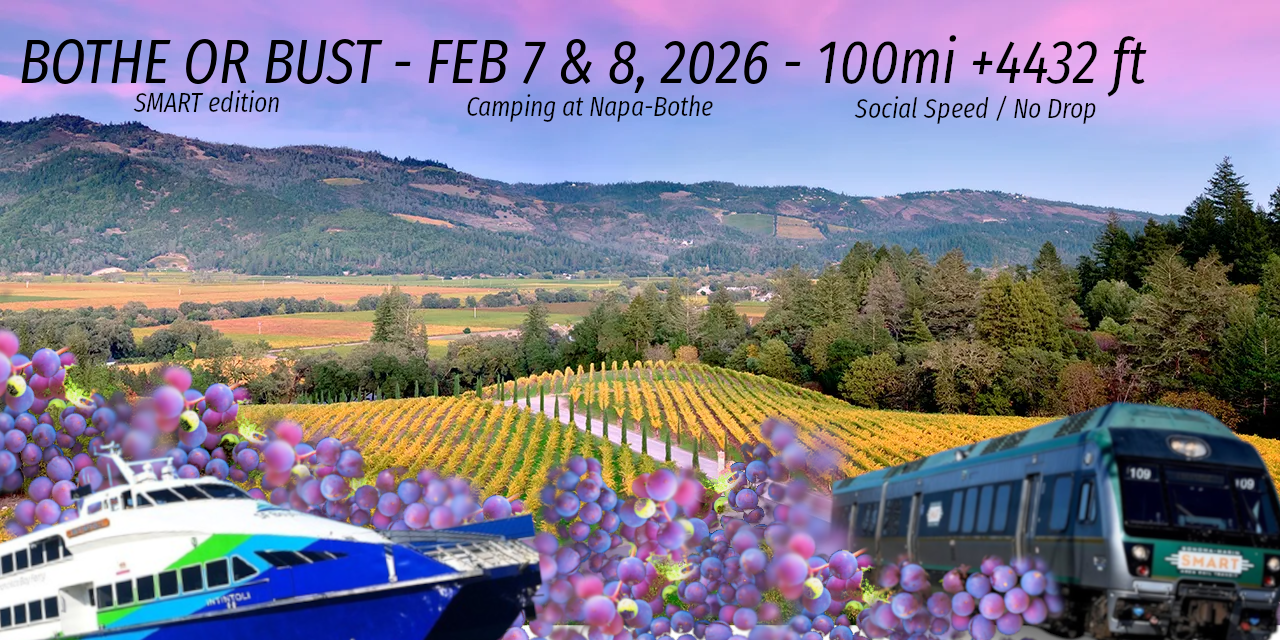 an image of the napa hills with superimposed ferry and train, some text related to the ride